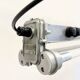 Industrial Polished  Hanging Tube Light, 1970s