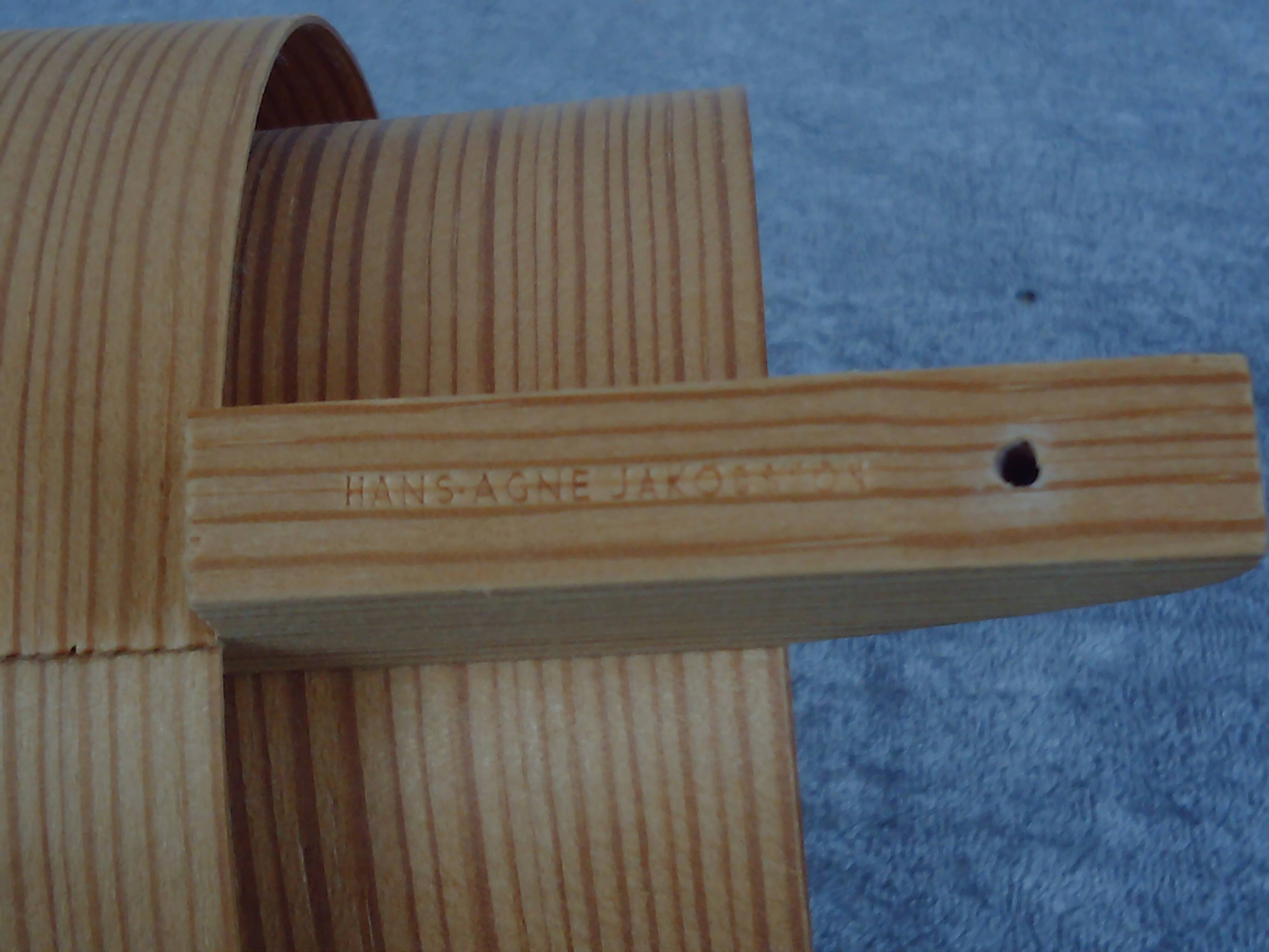 V280 wooden sconce by Hans-Agne Jakobsson, Sweden