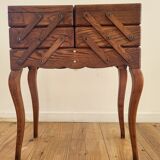 Art deco wooden seamstress