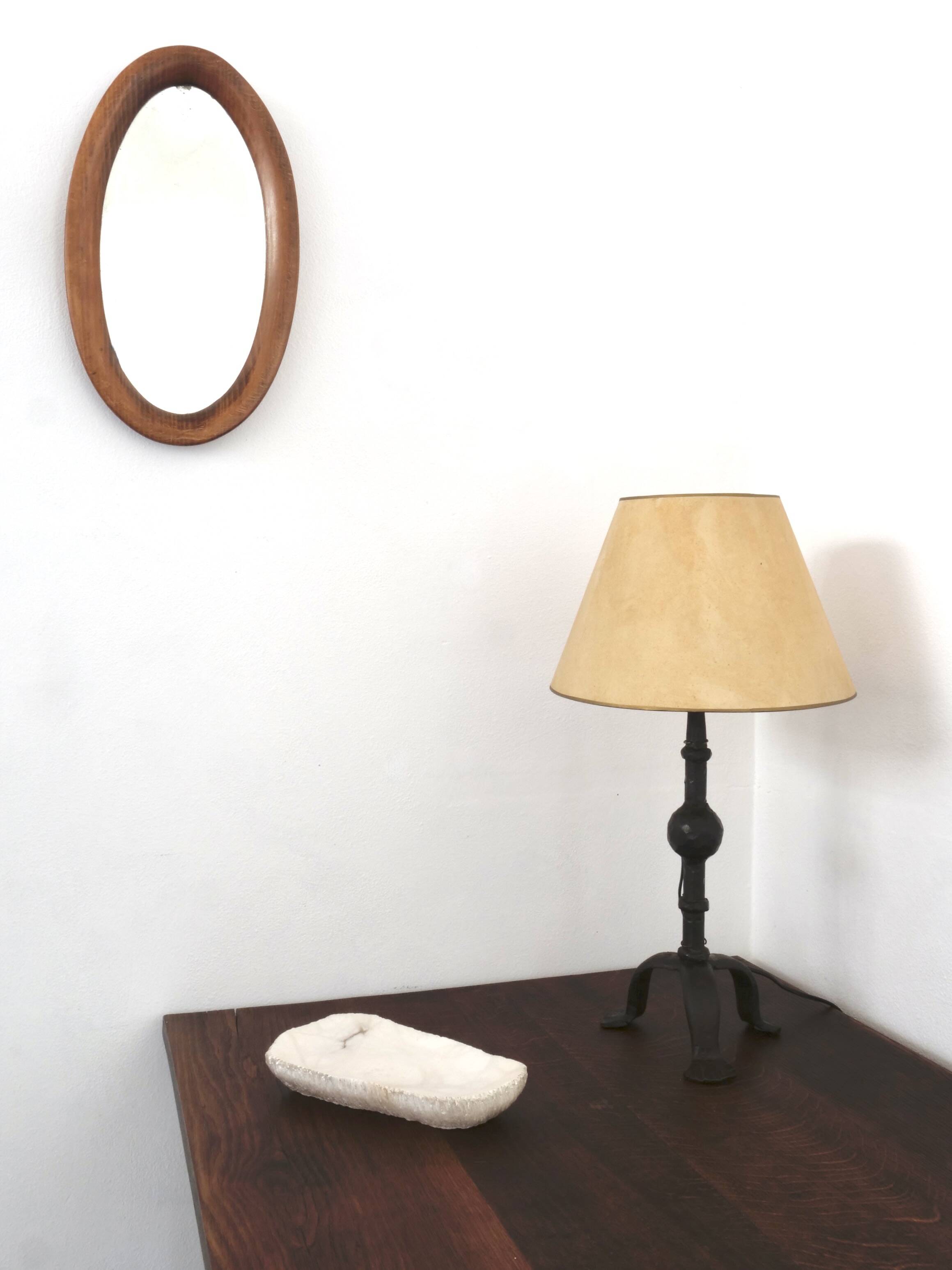 Brutalist free-form alabaster emptier