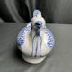 China, hen teapot, white and blue porcelain, 20th century