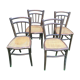 Canned bistro chairs