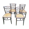 Canned bistro chairs