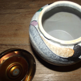 Ceramic ashtray decor abstract Vallauris 1950's