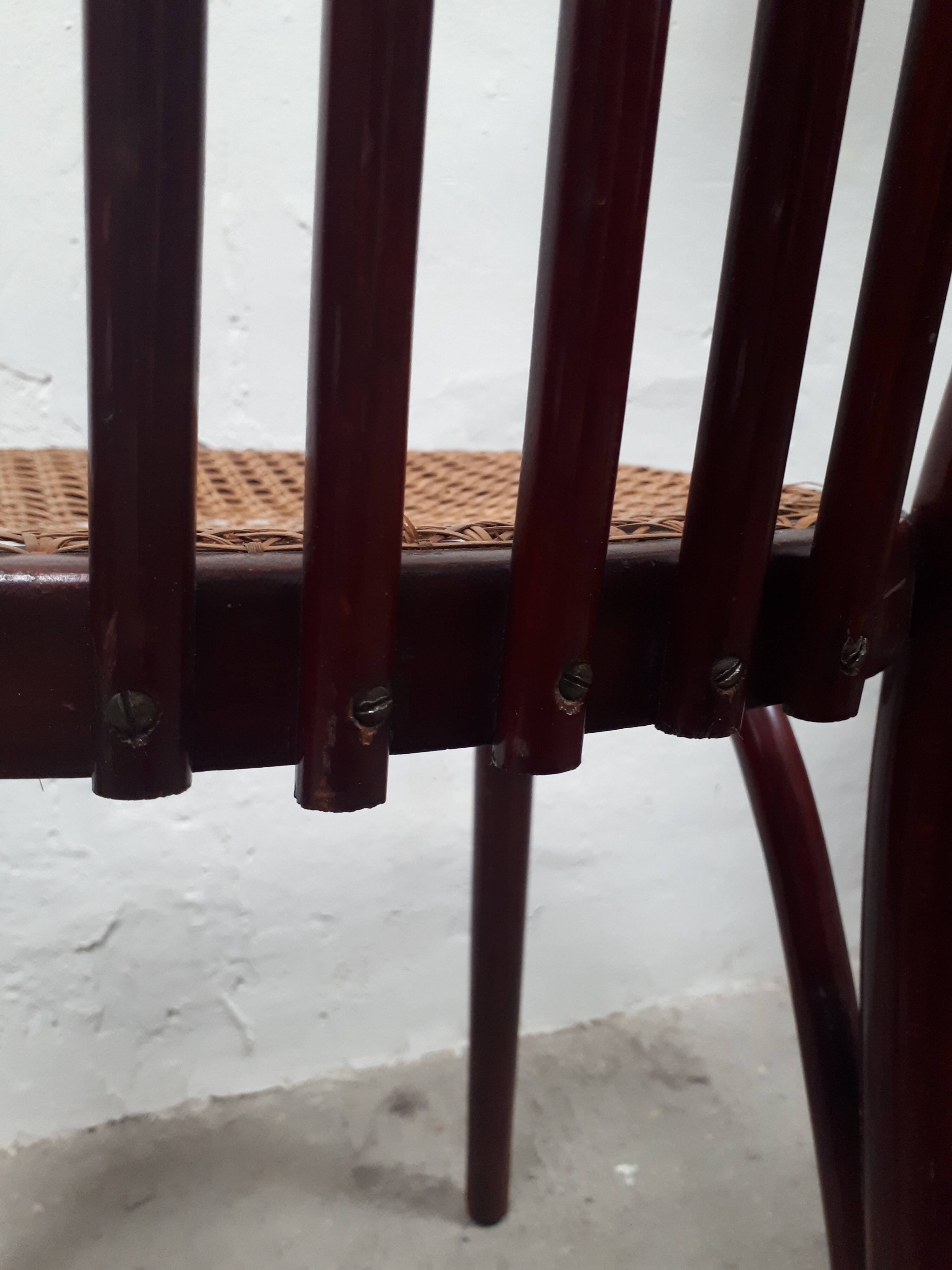 Pair of chair Thonet, 1900