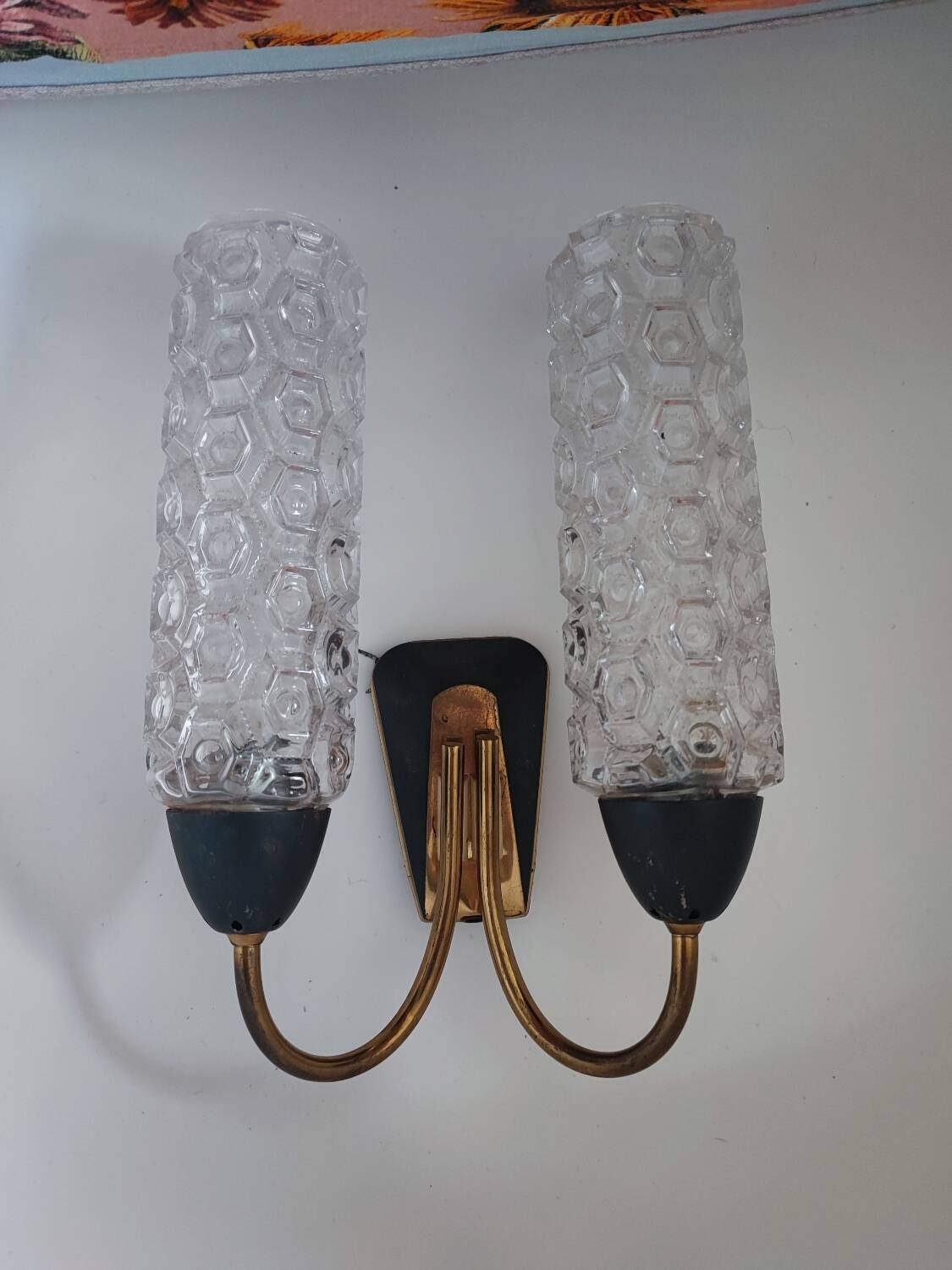 Pair of vintage wall sconces