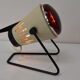 Mid-century infra table lamp,r ed light, circa 1980's