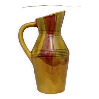 Yellow mediteranean pitcher
