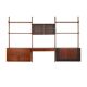 Teak modular shelving unit, Danish design, 1960s, manufactured by Hansen &