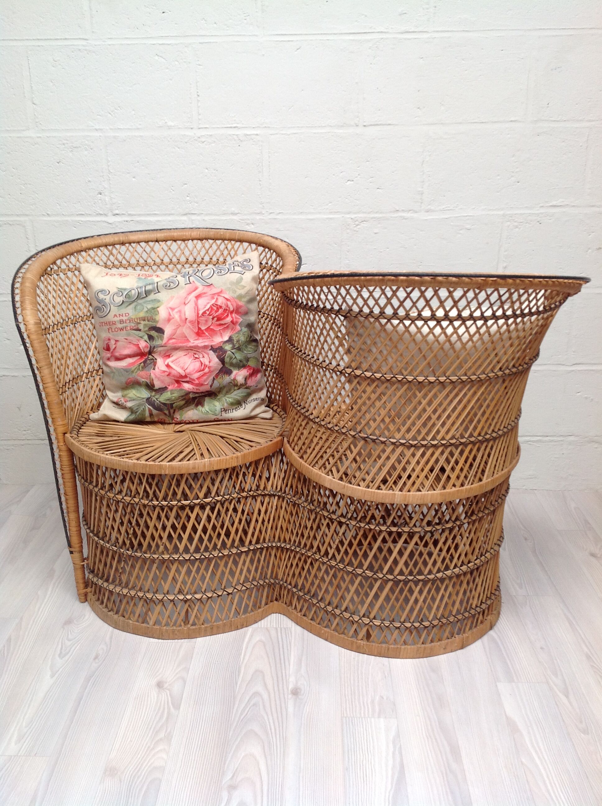 Confident rattan sofa