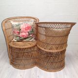 Confident rattan sofa