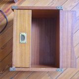 Table de chevet marine de bateau vintage 70's