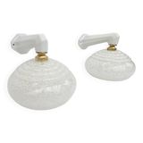 Antique porcelain wall lights