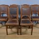 Set of 6 walnut chairs, Art Nouveau – Early 20th century