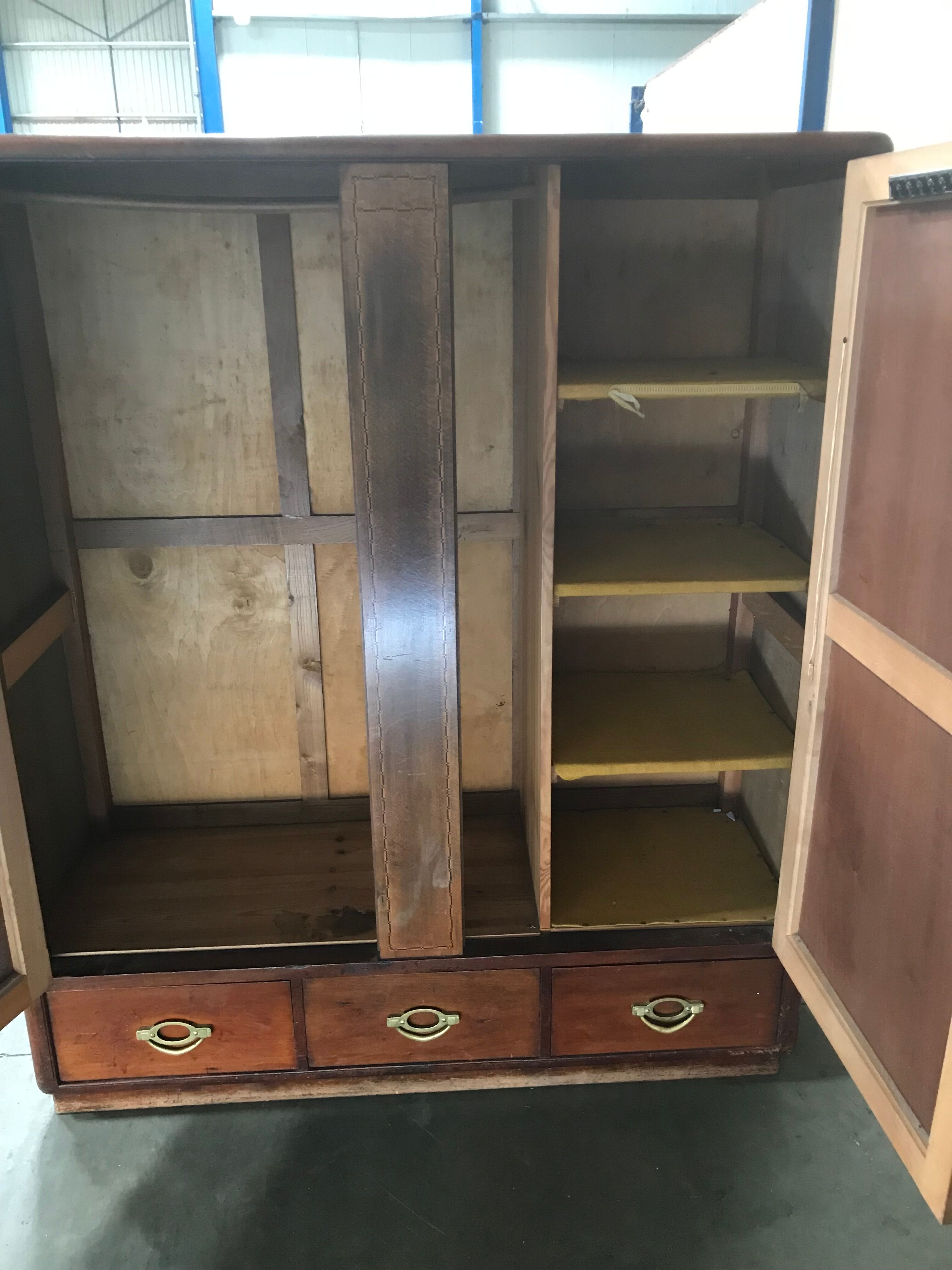 Young man's wardrobe