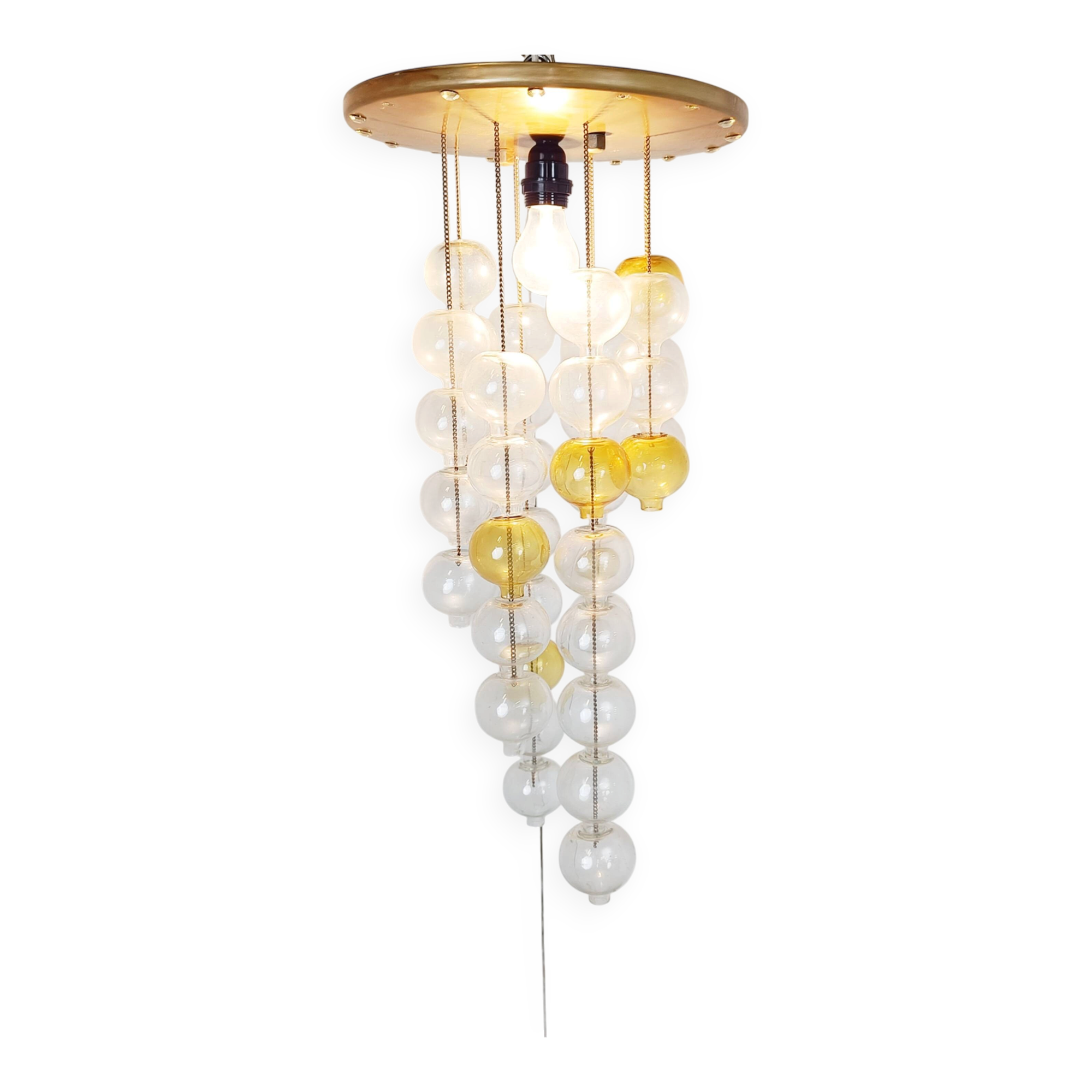 Lustre Tulipan par Kalmar, années 1960