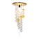 Lustre Tulipan par Kalmar, années 1960