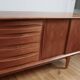 Enfilade scandinave vintage en teck Arne Vodder, 1960