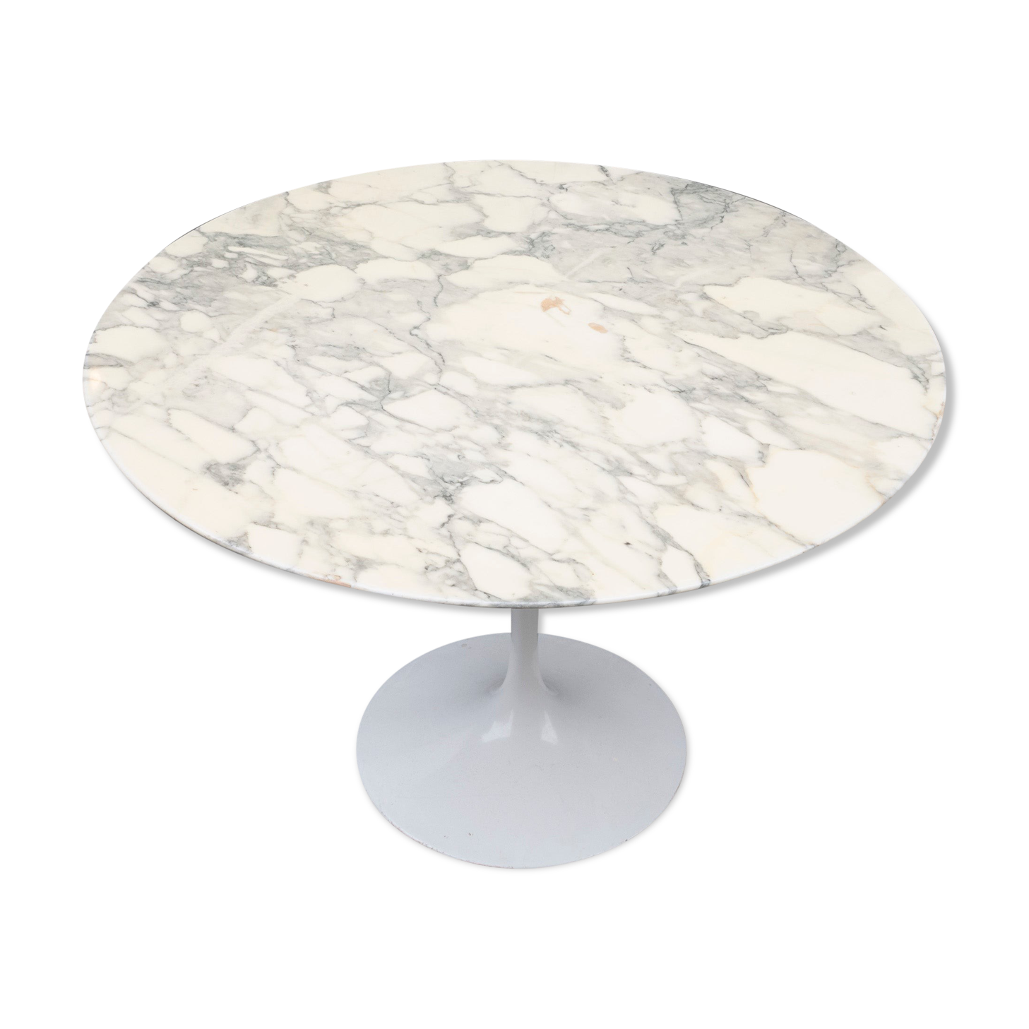 Round table Tulip in Calacatta marble by Eero Saarinen - Ø 107 cm - Knoll