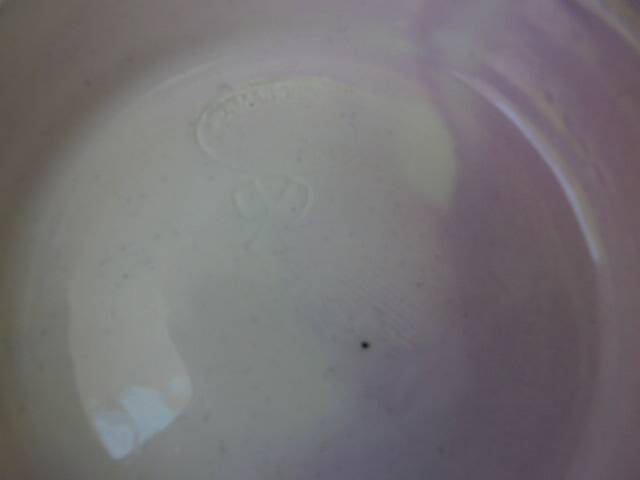 Ceramic cachepot vase by delfin massier circa 1890