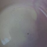 Ceramic cachepot vase by delfin massier circa 1890