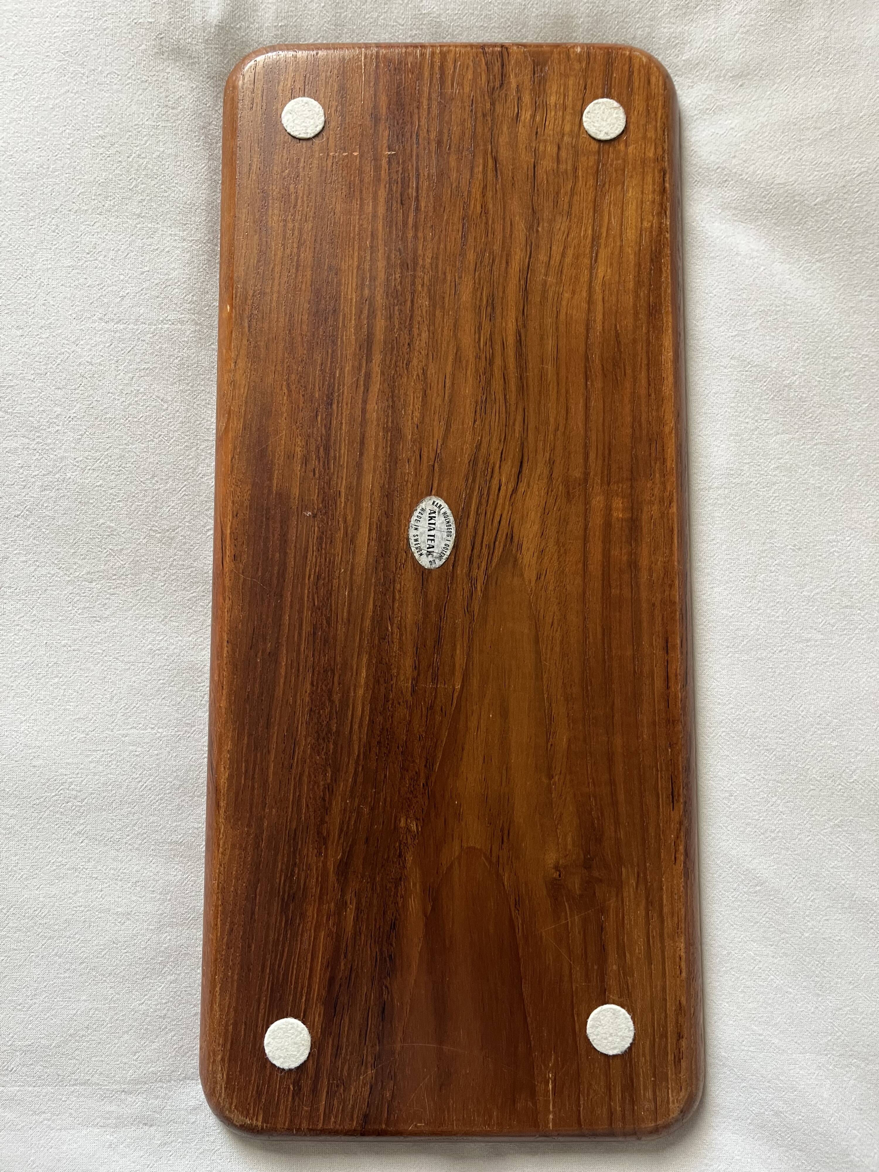 Akta Teak Tray Karl Holmberg