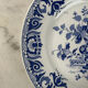 Antique plate Sarreguemines — Shanghai Collection