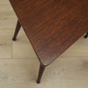 Tabouret en teck, design danois, années 1970, production : Danemark