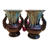 Pair of foreign vases