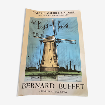Affiche Bernard Buffet Pays-Bas