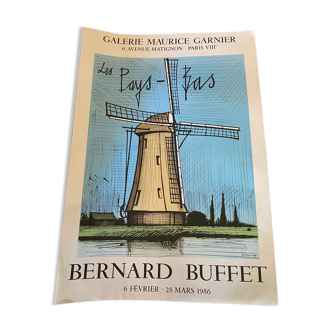 Affiche Bernard Buffet Pays-Bas