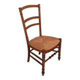 Straw chair, 1950s era