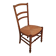 Straw chair, 1950s era
