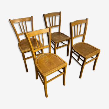 Lot 4 chaises bistrot luterma