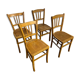 Lot 4 chaises bistrot luterma