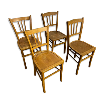 Lot 4 chairs bistro luterma