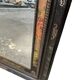 Mirror with painted wooden frame