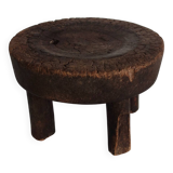 Antique African stool made of Baoulé wood, Ivory Coast