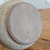 Glazed stoneware pitcher