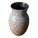 Speckled ceramic vase, west germany