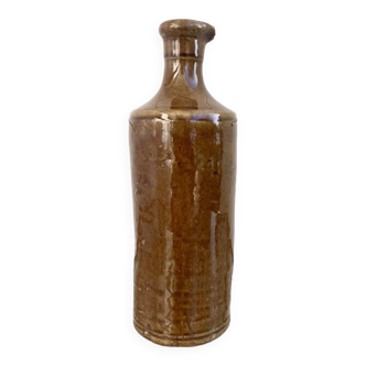 Glazed terracotta bottle