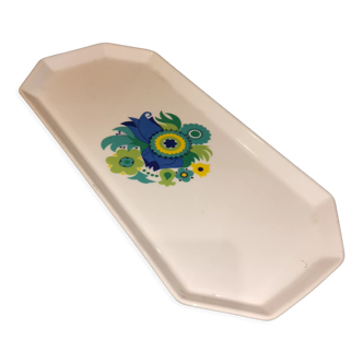 Plat à cake motif vintage