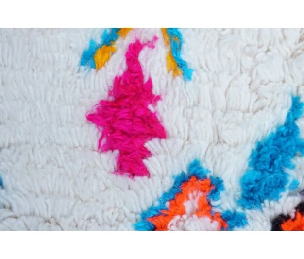 Tapis berbère coloré 192x130cm