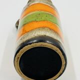 Vase from West Germany with a pop design.