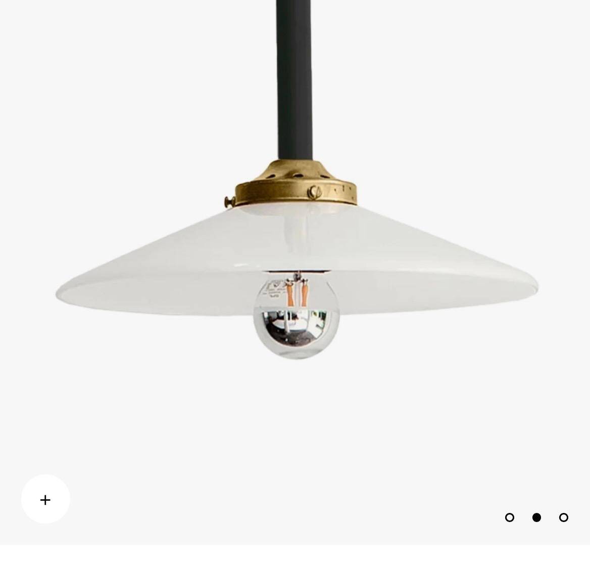 Hanging lamp no. 5 black