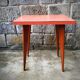 Compass foot side table