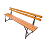 Folding bench of guinguette year 50