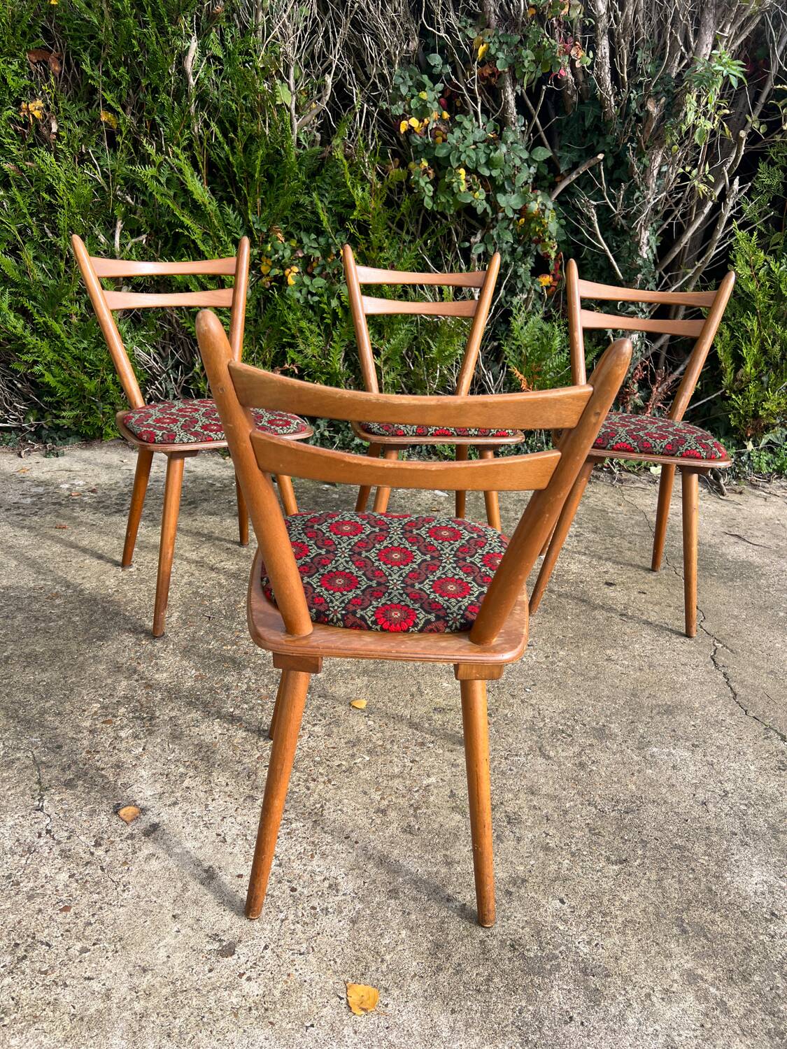 Set of 6 Becker chairs.