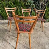 Set of 6 Becker chairs.