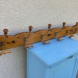 Coat rack with 6 double hooks